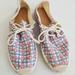 J. Crew Shoes | J Crew Espadrilles | Color: Blue/Cream | Size: 9