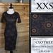 Lularoe Dresses | Lularoe Julia Dress Sz Xxs Msrp $45 For $20 Bnwt!! | Color: Black | Size: Xxs