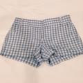 J. Crew Shorts | J. Crew - Light Blue Gingham Shorts | Color: Blue/White | Size: 0