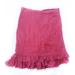 Anthropologie Skirts | Anthropologie Odille | Cotton Red Ruffle Skirt | Color: Pink/Red | Size: 10