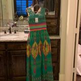 Anthropologie Dresses | Gorgeous Anthropologie Brand New Dress Size 8 Silk | Color: Green | Size: 8