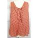 Anthropologie Tops | Anthropologie Maeve Verena Tie Front Printed Top S | Color: Orange/Pink | Size: S