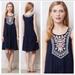 Anthropologie Dresses | Anthropologie (Maeve) Navy Tisa Swing Dress | Color: Blue | Size: 0