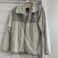 The North Face Jackets & Coats | Cream/ Fuzzy North Face Jacket | Color: Cream/White | Size: Youth Xl (Fits Like Adult S)