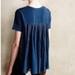 Anthropologie Sweaters | Anthropologies Moth Shortsleeved Sweater Size Xs | Color: Blue/Green | Size: Xs