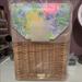 Lilly Pulitzer Other | New Lilly Pulitzer Wicker Wine Basket | Color: Tan/Gray | Size: Os