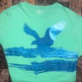American Eagle Outfitters Shirts | American Eagle Men’s T-Shirt | Color: Blue/Green | Size: Xxl