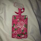 Lilly Pulitzer Accessories | Lily Pulitzer Luggage Tag | Color: Green/Pink | Size: Os