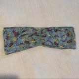 American Eagle Outfitters Intimates & Sleepwear | American Eagle Flower Bandeau Size Large | Color: Blue/Purple | Size: L