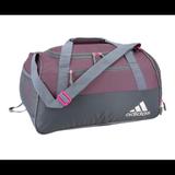 Adidas Bags | Adidas Duffel Big Bag Squad Iv Gray | Color: Gray/Pink | Size: Os