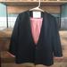 Anthropologie Jackets & Coats | Anthropologie Cartonnier Casual Blazer | Color: Gray/Pink | Size: S