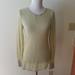 Free People Tops | Intimately Free People Yellow/Lime Top - Womens L | Color: Tan/Yellow | Size: L