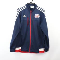 Adidas Jackets & Coats | Adidas Mens Medium New England Revolution Jacket | Color: Blue/Red | Size: M