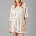 Anthropologie Dresses | Anthropologie Dolan Cream Lace Tunic Dress | Color: Cream/Gray | Size: Xs