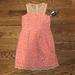 Jessica Simpson Dresses | Jessica Simpson Coral And Peach Lace Dress, Size 4 | Color: Orange/Pink | Size: 4