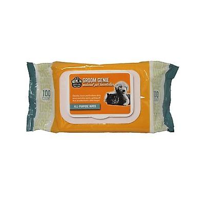 Multipet Groom Genie All-Purpose Dog Wipes, 100 count