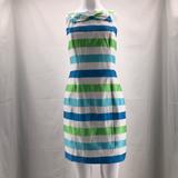 Lilly Pulitzer Dresses | Lilly Pulitzer Henley Striped Corded Dress | Color: Blue/White | Size: 6