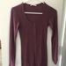 American Eagle Outfitters Dresses | Aeo Soft Sweater Dress | Color: Purple | Size: One Size