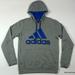 Adidas Shirts | Adidas Go To Hoodie Sweatshirt Climawarm Medium | Color: Blue/Gray | Size: M