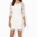 Ralph Lauren Dresses | Lauren Ralph Lauren Crochet Dress | Color: Cream/White | Size: Xs