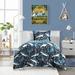 Dream Factory Sharks Blue Microfiber Reversible Comforter Set | Full Comforter + 6 Additional Pieces | Wayfair 2D871302BL