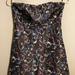 American Eagle Outfitters Dresses | American Eagle Outfitters Strapless Dress Black | Color: Black/Purple | Size: 2