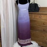American Eagle Outfitters Dresses | American Eagle Outfitters Purple Ombr Boho Maxi | Color: Purple | Size: 2