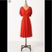 Anthropologie Dresses | Anthropologie Deletta Dress | Color: Red | Size: Xs