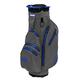 LONGRIDGE wasserdichte Golf Cart Bag, Grau/Royal Blau