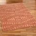 Caydon Rectangle Rug, 7'3" x 9'3", Russet