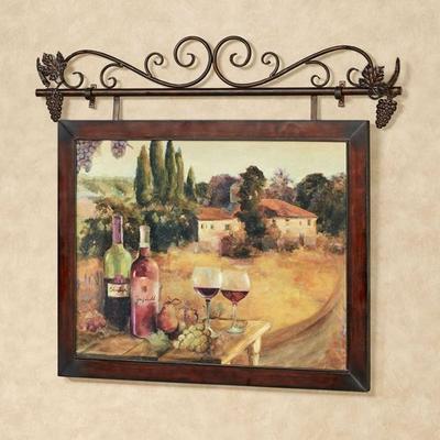 Spoleto Afternoon Wall Art Aged Brown , Aged Brown