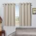 Worthington Short Grommet Curtain Panel, 50 x 45, Latte