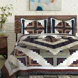 Colorado Cabin Quilt Multi Warm, Twin, Multi Warm