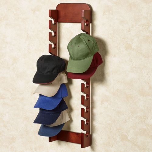 Cap Display Rack, Double, Windsor Oak