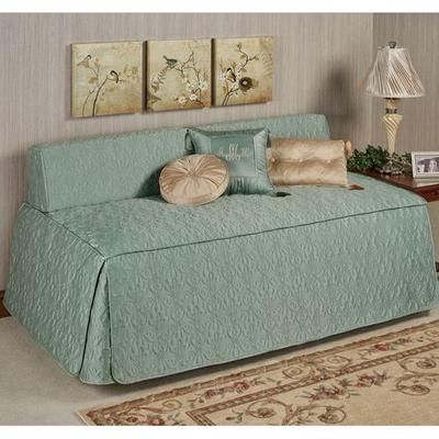 Cambridge Classics Hollywood Daybed Cover Twin Daybed, Twin Daybed, Aqua Mist
