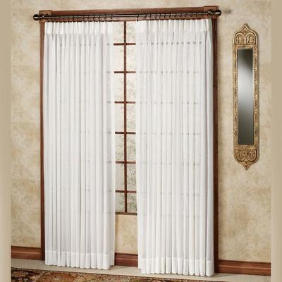 Splendor Drapery Pinch Pleat Curtain Pair, 120 x 8...