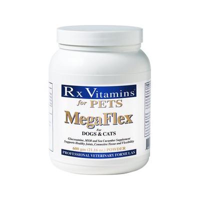 Rx Vitamins MegaFlex Powder Joint Supplement for Cats & Dogs, 600-g jar