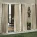 Matine Tab Top Curtain Panel, 52 x 95, Pearl