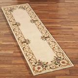 Harmony Border Rug Runner 2'3" x 8', 2'3" x 8', Ivory