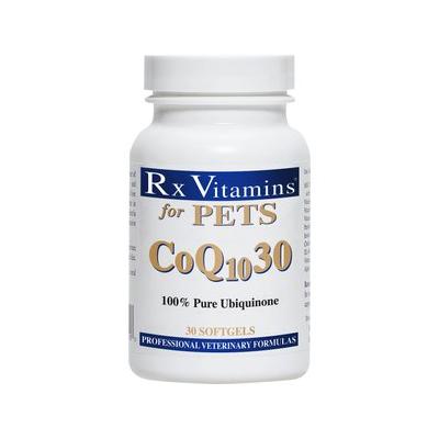 Rx Vitamins CoQ10 30 Softgels Heart Supplement for Cats & Dogs, 30 count