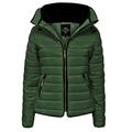 Top Fashions Women Plus Size Puffa Padded Bubble Fur Thick Quilted Jacket Size 14-28