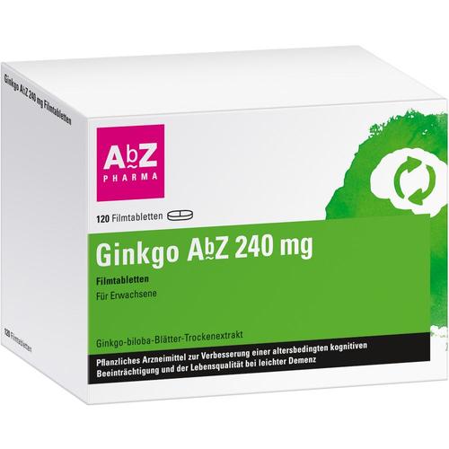 Ginkgo AbZ 240 mg Filmtabletten 120 St