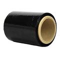 Pkge meters Black Mini Pallet Stretch Wrapping Roll Shrink Wrap Parcel Packing Cling Film for Moving Secure Packaging and Shipping (Pack of 24)