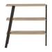 Safco Products Company 3 Shelf Ladder Bookcase Wood in Black/Brown | 38 H x 36 W x 13.5 D in | Wayfair MRBS3SDD