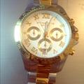 Michael Kors Jewelry | Michael Kors Watch For Women | Color: Gold/Tan/White | Size: Os