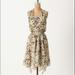 Anthropologie Dresses | Anthropologie Leifsdottir Drifting Lillies Dress | Color: Green/White | Size: 0