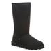 BEARPAW Elle Tall Vegan - Womens 8 Black Boot Medium