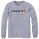 Carhartt EMEA Workwear Signature Graphic Core Logo Longsleeve ( Longsleeve ), gris, taille XL