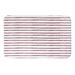 Highland Dunes Zabala Sketchy Stripe Rectangle Non-Slip Striped Bath Rug Polyester in Blue/Gray/Pink | Wayfair 5CB5156079024751BA6092B0F275D50A