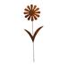 Rosalind Wheeler Alfred Daisy Rusted Garden Stake Metal | 35 H x 6 W x 0.18 D in | Wayfair C3149CF9BB2D43CCB683D87C21E3CEF2